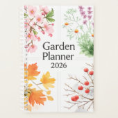 🍂 Plan Your Garden Through All Four Seasons! 🪴📖 Planner (Voorkant)