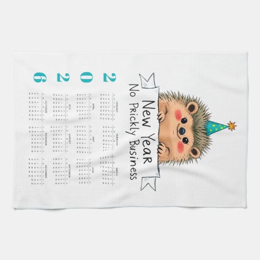 Plan your year in style with this 2026 calendar theedoek (Horizontaal)