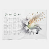 Plan your year in style with this 2026 calendar theedoek (Horizontaal)