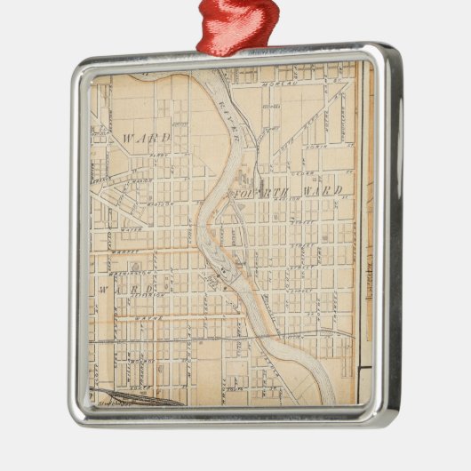 Plan Zuidbocht met Mishawaka Metalen Ornament (Links)