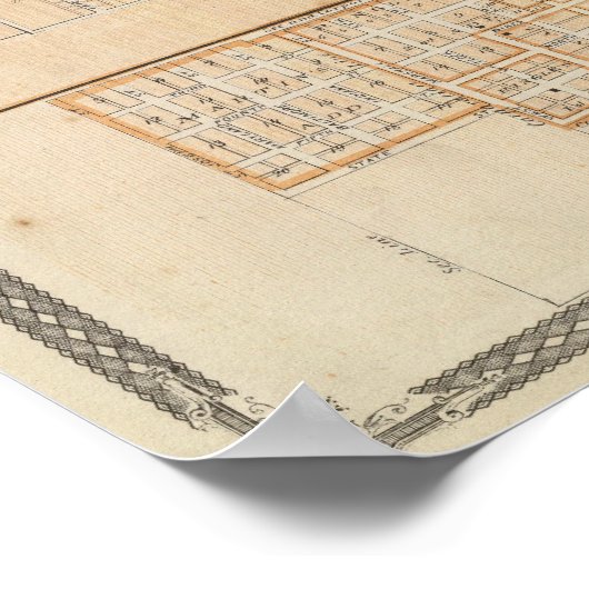 Plan Zuidbocht met Mishawaka Poster (Hoek)