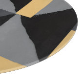 Planche à Découper en Verre Géométrie Moderne Snijplank (Hoek)