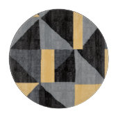 Planche à Découper en Verre Géométrie Moderne Snijplank (Voorkant)