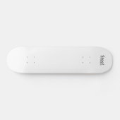 Planche Blanche Steel-Skateboard Persoonlijk Skateboard (Horizontaal)