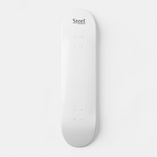 Planche Blanche Steel-Skateboard Persoonlijk Skateboard