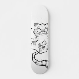 Planche de schaats chat du Cheshire Alice Persoonlijk Skateboard