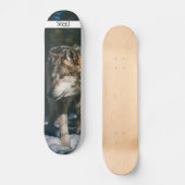 Planche Loup Steel-Skateboard Persoonlijk Skateboard (Voorkant)