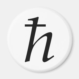 Planck's Constant (gereduceerd) Magneet