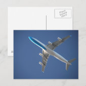 Plane Briefkaart (Voorkant / Achterkant)