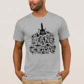 Plane Crazy -23 T-shirt (Voorkant)