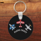 Plane Crazy Sleutelhanger (Voorkant)