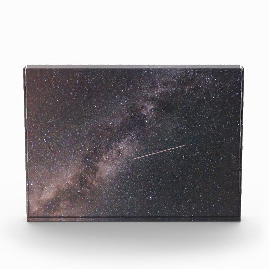 Plane crossing the Milky Way (2024) Fotoblokken (Voorkant)