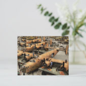 Plane - Factory - The Great Liberator 1943 Briefkaart (Staand voorkant)