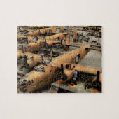 Plane - Factory - The Great Liberator 1943 Legpuzzel (Horizontaal)