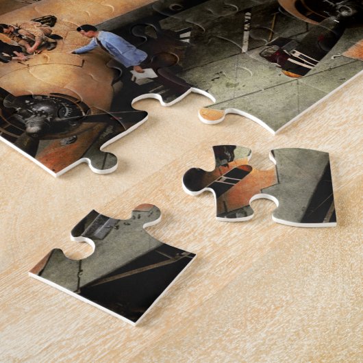 Plane - Factory - The Great Liberator 1943 Legpuzzel (Zijkant)