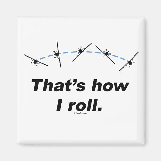 Plane hoe ik kan rollen magneet (Voorkant)