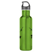 Plane hoe ik kan rollen waterfles (Achterkant)