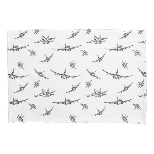 Plane ketches // kussensloop (Voorkant)