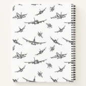 Plane ketches // notitieboek (Achterkant)