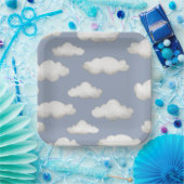 Plane Party Borden | Cloud Party Borden Papieren Bordje (Feest)