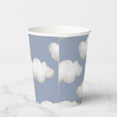 Plane Party Cups | Cloud Party Cups Papieren Bekers (Rechts)
