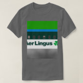 Plane s Aer Lingus 1980s  T-shirt (Design voorkant)
