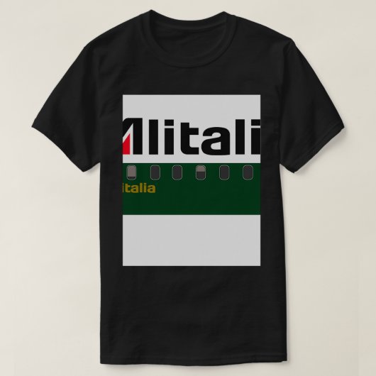 Plane s Alitalia T-shirt (Design voorkant)