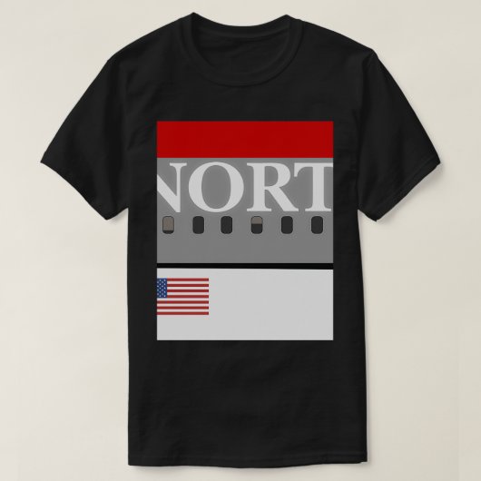 Plane s Northwest Airlines T-shirt (Design voorkant)