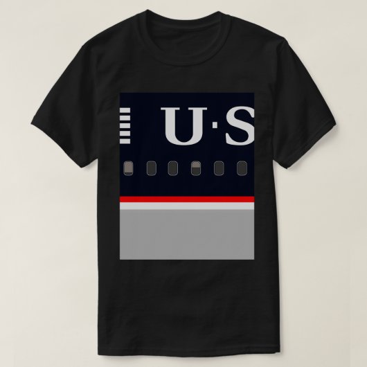 Plane s US Airways T-shirt (Design voorkant)