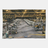 Plane - 's werelds snelste productielijn 1942 theedoek (Horizontaal)