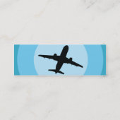 Plane - Skinny Mini Visitekaartje (Achterkant)