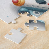 Plane speelgoed boy legpuzzel (Zijkant)