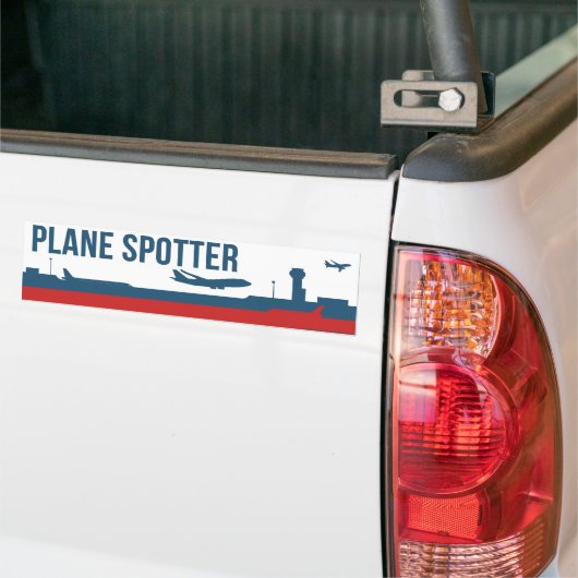 Plane Spotter Bumpersticker (Op Truck)