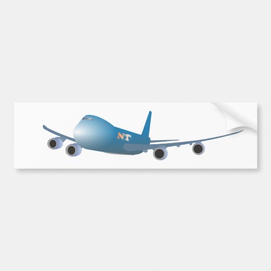 Plane Sticker (Voorkant)