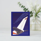 PLANE TAILS EN TRAILS PARTIJINVITATIE EZ2CUSTOMIZE KAART (Staand voorkant)