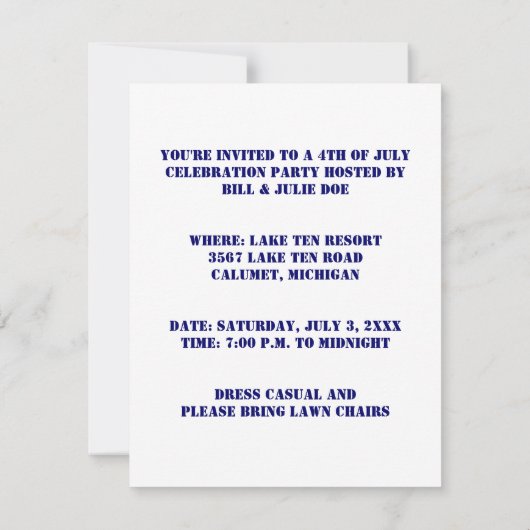 PLANE TAILS EN TRAILS PARTIJINVITATIE EZ2CUSTOMIZE KAART (Achterkant)