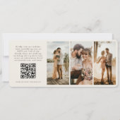Plane Ticket Wedding Boarding Pass (Achterkant)
