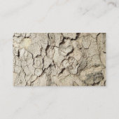 Plane tree camouflage looks bark pattern business visitekaartje (Achterkant)