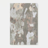 Plane tree camouflage looks bark pattern n post-it® notes (Voorkant)