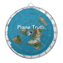 "Plane Truth"-kunstbord Dartbord