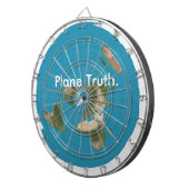 "Plane Truth"-kunstbord Dartbord (Voorkant Rechts)