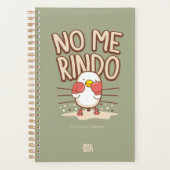Planeador Semanal Mostropi No me rindo Planner (Voorkant)