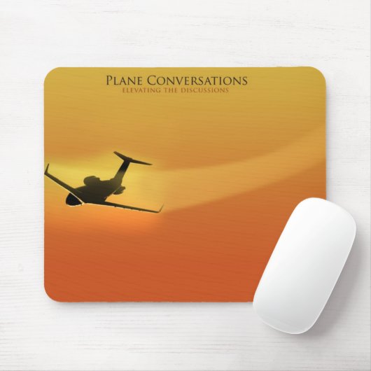 PlaneConversations Mousepad Muismat (Met muis)