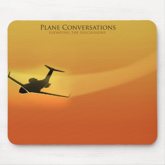 PlaneConversations Mousepad Muismat (Voorkant)