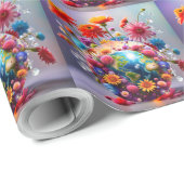 Planeet Aarde Cadeaupapier (Rol Hoek)