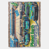 Planeet Aarde Dekbed Deken (Voorkant Verticaal)