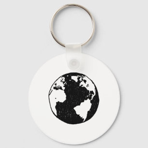 Planeet Aarde Ecologie Aarde Liefhebber Sleutelhanger