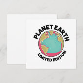 Planeet Aarde gelimiteerde editie Kaart (Voorkant / Achterkant)