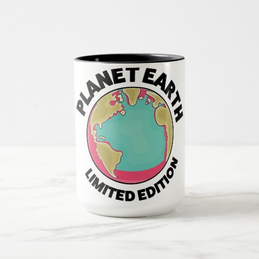Planeet Aarde gelimiteerde editie Mok (Midden)