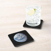 Planeet Aarde genomen door de Apollo 11 bemanning. Bier Onderzetter (Rechterzijde)